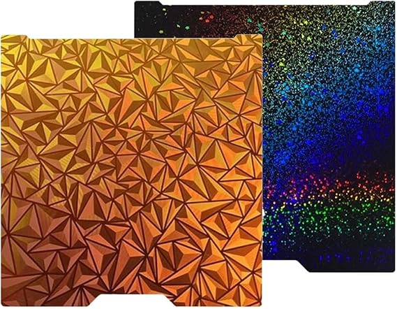 H2D Build Plate 355x346MM Compatible With Bambu Lab H2D/Combo/AM2 Pro, Flexible Spring Steel, 3D Printing(Chameleon-Starry)