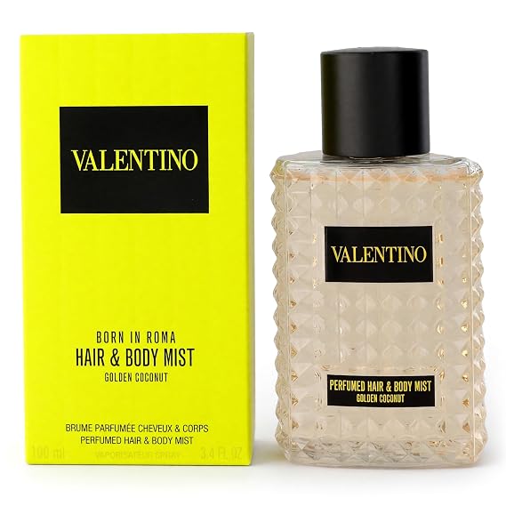 Valentino Donna Born in Roma Golden Coconut Women's Hair & Body Mist 3.4 fl oz Spray