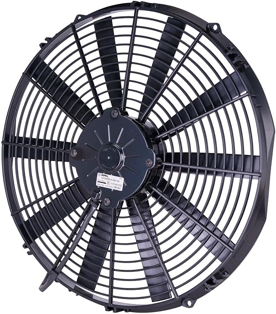 Spal 30101516 Puller Fan (16In Medium Profile ; For Use W/ 25Amp Fuse at 13V), 1 Pack