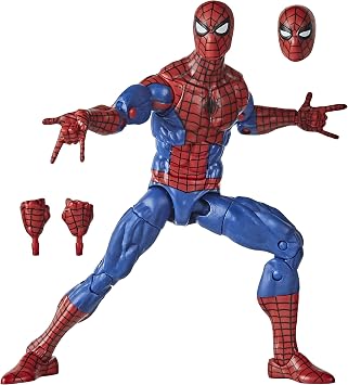 Hasbro Marvel Legends Series 6-inch Collectible Spider-Man Action Figure Toy Retro Collection