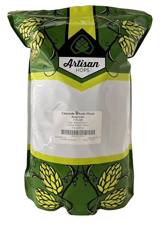 Enobrew Cascade Leaf Hops 1 lb