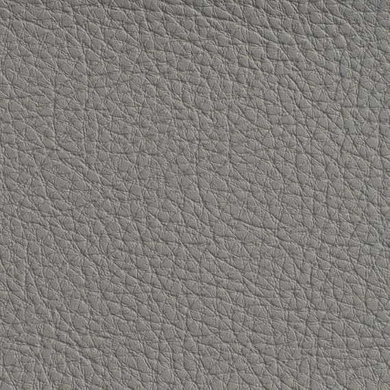 Grey Pebbled Outdoor Indoor Faux Leather Upholstery Vinyl by The Yard - SKU: Janelle Pewter