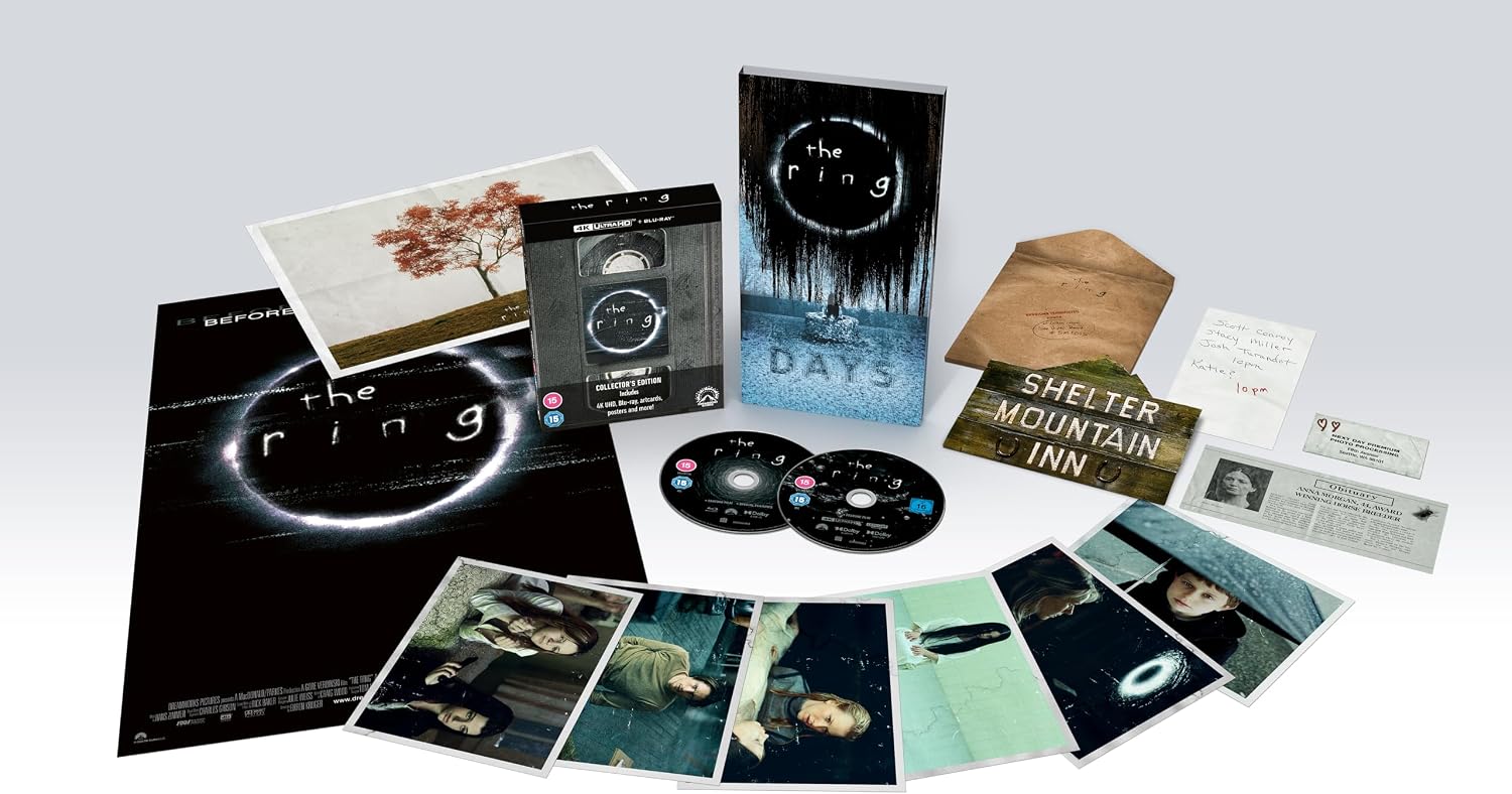 The Ring 4K UHD Collector's Edition (includes Steelbook) [Blu-ray] [Region A]