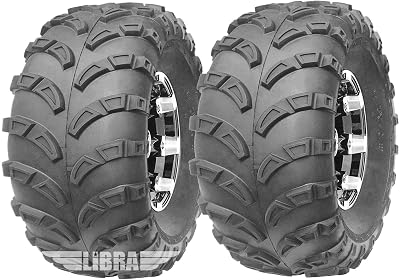 WANDA 2 22x10-10 Sport ATV Tires Set 6PR fit for Kawasaki Bayou 220 250 Mojave 250 Rear