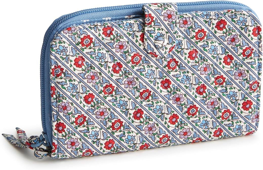Vera Bradley Women's Premium Cotton Large Tab Wallet