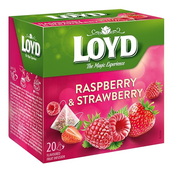 Raspberry & Strawberry Flavoured Fruit Tea