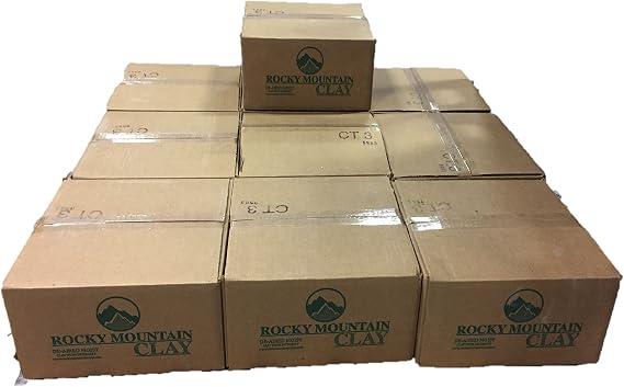 Pottery Clay - 500lb Low Fire Cone 06 White Clay - Rocky Mountain Clay CT3