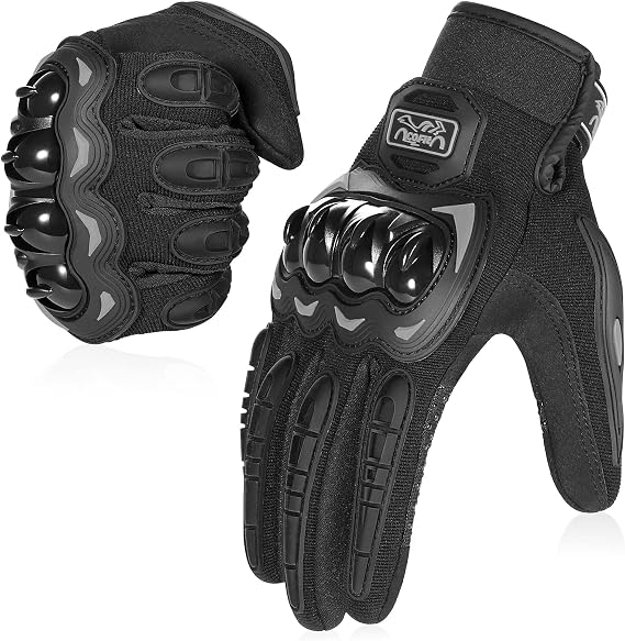 COFIT Motorcycle Gloves for Men and Women, Full Finger Touchscreen Motorbike Gloves for BMX ATV MTB Riding, Road Racing, Cycling, Climbing, Motocross etc