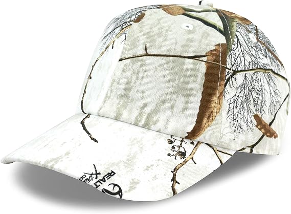 Hunting Headwear - Official Licensed Realtree Camouflage Outdoor Sun Cap Hat