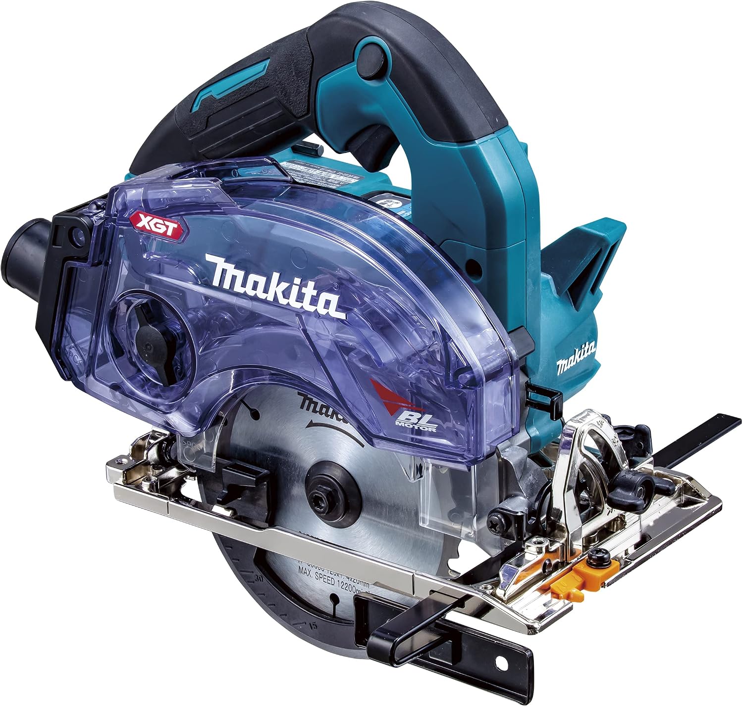 Makita KS002GZ 40 V Max Rechargeable Dustproof Circular Saw 4.9 inches 125 mm Battery, Charger, Case Sold Separately