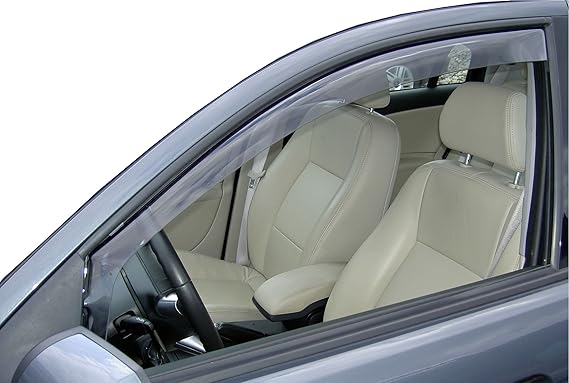 ClimAir Windabweiser kompatibel mit Volkswagen Passat Limousine/Kombi 2005-2014 Rauchgrau