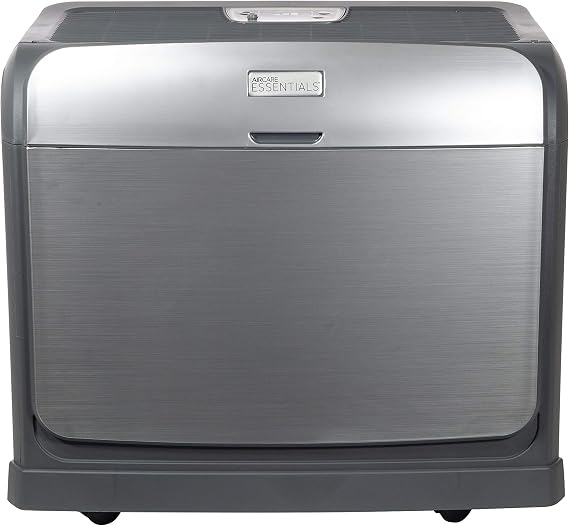 AIRCARE Digital Whole-House Console-Style Evaporative Humidifier for coverage up to 3,000 sq. ft. (Matte Grey)