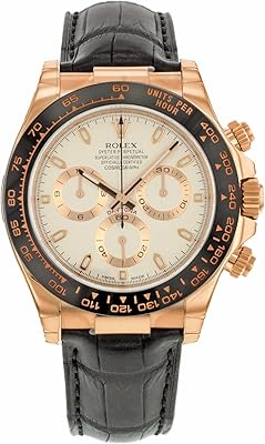Rolex Daytona 116515 LNi 18K Everose Gold Automatic Mens Watch
