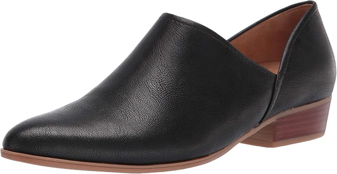 Naturalizer Womens Carlyn Faux Leather Block Heel Shooties