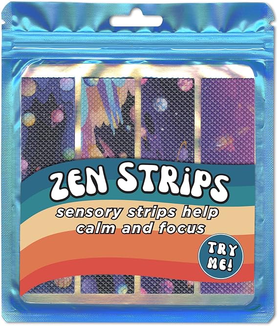 The Pencil Grip Zen Strips, Bumpy Space Set 5, 4 Per Set, 6 Sets