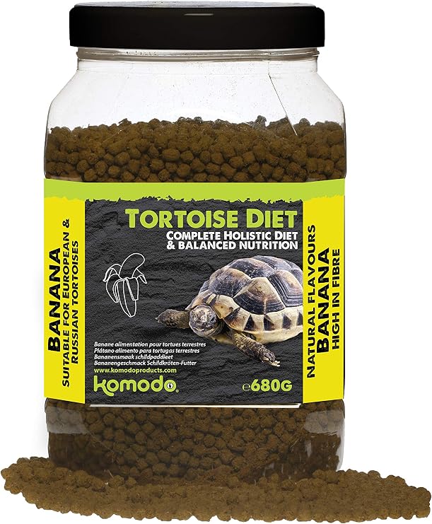 Komodo Complete Holistic Tortoise Diet Banana 680 g (Pack of 2)