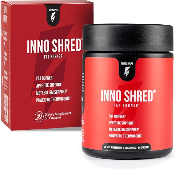 Inno Shred Thermogenic Fat Burner & Appetite Support, 30 Servings