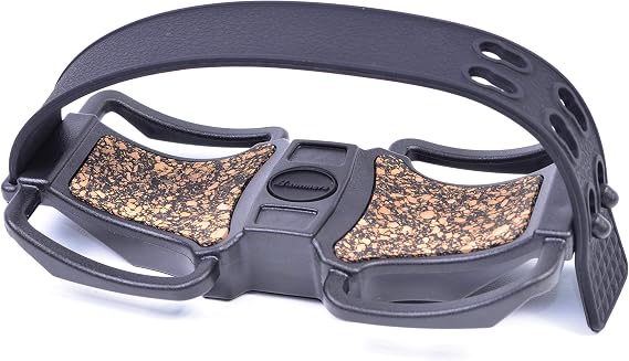 Lightweight Universal Steady Range Finding Binocular Tripod Adapter Cradle Tray Mount w/ 1/4-20 Camera Thread and Rubber Tie-Down Band Strip for Bird Watching Binocular Window Mount