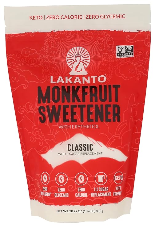 Lakanto Classic Monkfruit Sweetener, 28.22 OZ