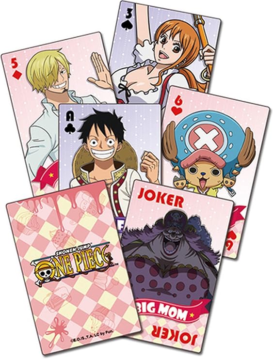 Great Eastern Entertainment One Piece- Whole Cake Island Group Playing Cards