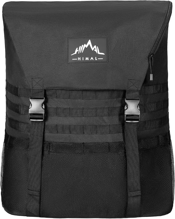 Himal Outdoors Spare Tire Trash Bag, Storage Bag for Wood and Recovery Gear | Durable PVC & Oxford Exterior Fits Jeep, Truck, SUV & Off-Road