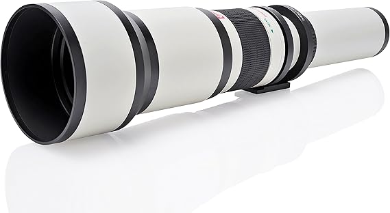 Opteka 650-1300mm (with 2x- 1300-2600mm) Telephoto Zoom Lens for Sony Alpha A99V, A99, A77, A68, A65, A58, A57, A55, A37, A35, A33, A900, A700, A580, A560, A390, A380, A290 A-Mount Digital SLR Cameras