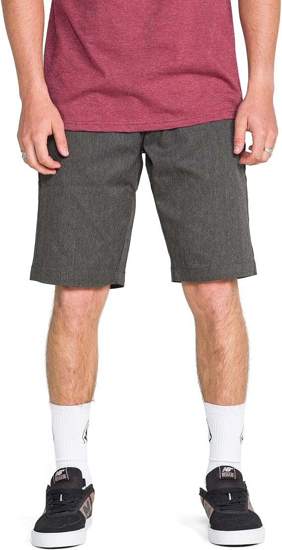 Volcom Men's Vmonty Chino Shorts 22 Outseam, Relaxed Fit, Durable Cotton Fabric