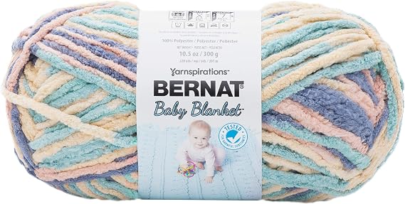 Bernat Baby Blanket Yarn - Mini Succulents 220 yd.