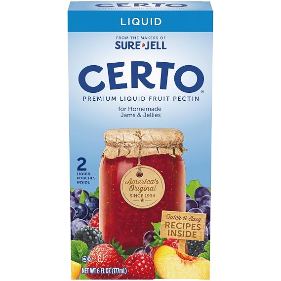 Certo Premium Liquid Fruit Pectin (6 fl oz Box)