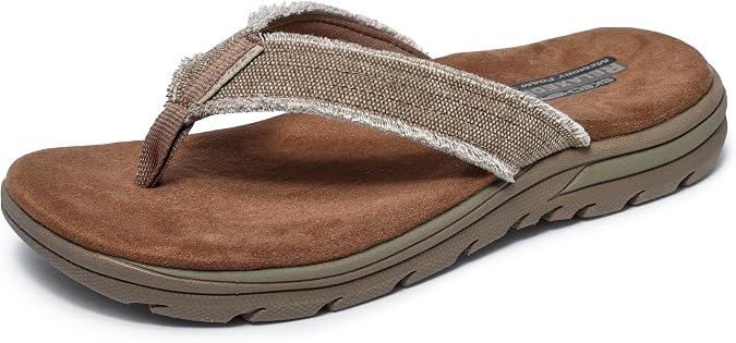 Skechers Men's Relaxed Fit Supreme Bosnia Sandal