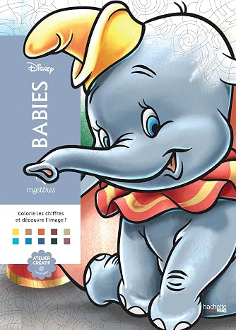 Coloriages mystères Disney Babies