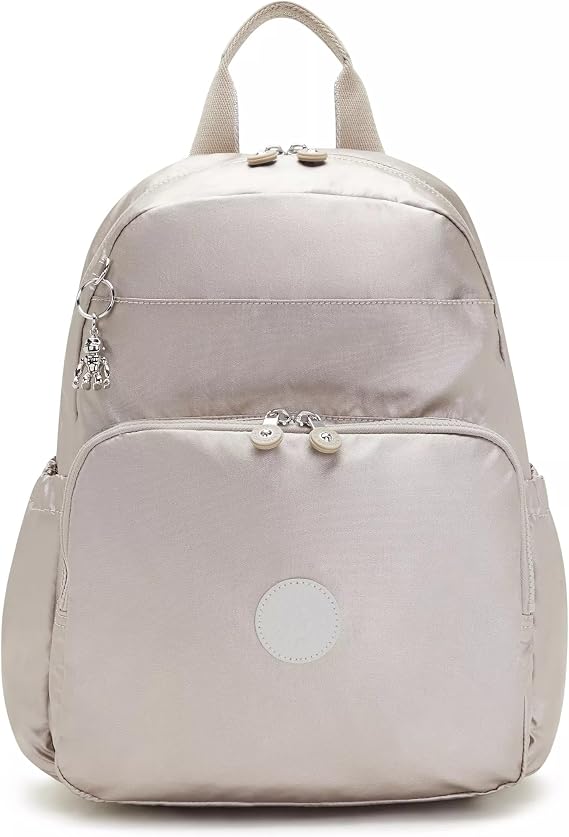 Kipling Maisie Metallic Diaper Backpack Metallic Glow