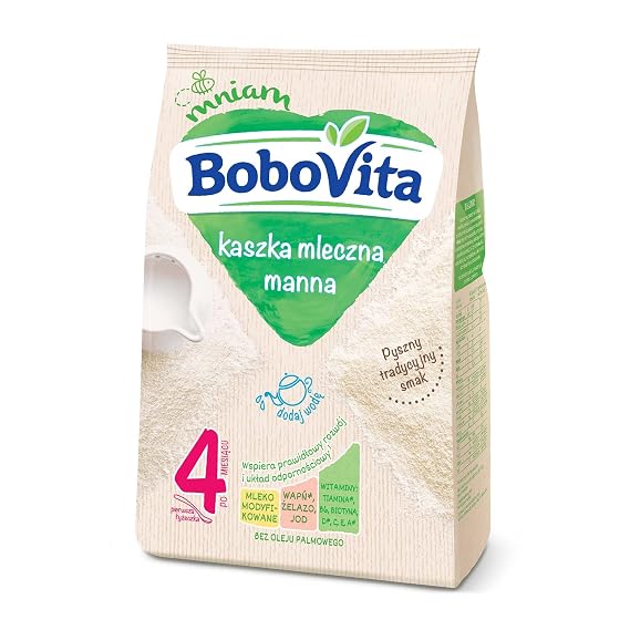 Bobovita Instant Milk Semolina (230g /8.1 Oz)