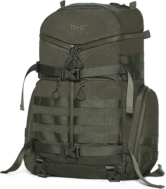 Timeet Tactical Backpack MOLLE Camping Backpack with Laptop Compartment 32L
