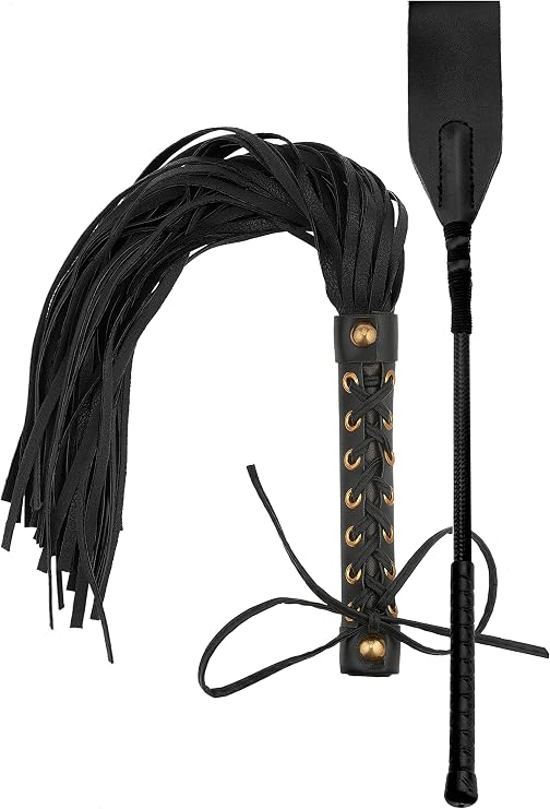 Flogger 18" Adult Crop 18" Whips for Play Dominatrix Whip Riding Crop Adult Flogger Equestrian Whips Horse Whip Crop