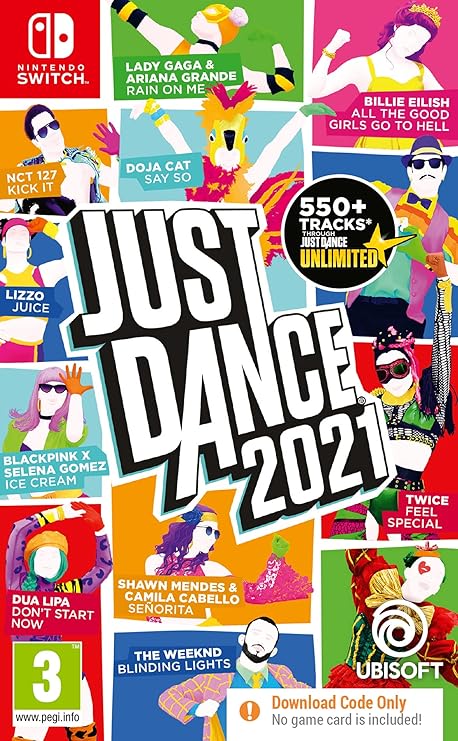 Just Dance 2021 (Code in Box) (Nintendo Switch) (Nintendo Switch)