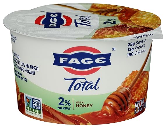Fage, 2% W/Hny Total, 5.3 Ounce