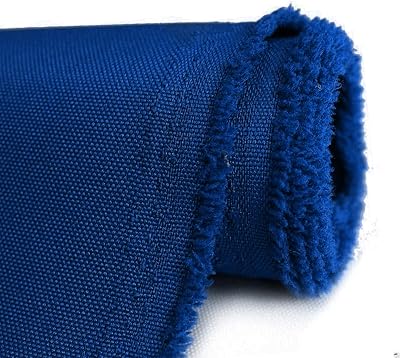 K-Musculo 600D Fabric by The Yard, 58 W 600D Upholstery Polyester Material, Indoor Outdoor Water Resistant Fabric for Chair Cushion Furniture Cover Sewing DIY Cloth, 1 Yard Navy Blue