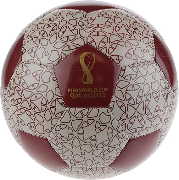 Capelli Sport FIFA World Cup Qatar 2022 Tournament Soccer Ball Souvenir Display, Officially Licensed Futbol for Youth and Adult Soccer Players