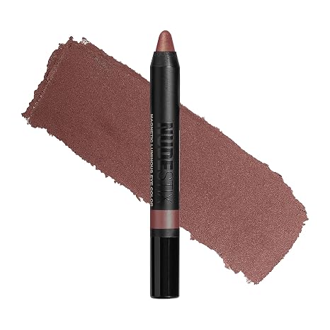 Nudestix Magnetic Luminous Eye Color 4-in-1 Cream Eyeshadow Stick, Eyeliner, Primer & Highlighter | Long-Wear, Waterproof Satin Finish | Vegan & Cruelty-Free Eye Makeup