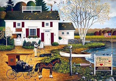 Buffalo Games - Charles Wysocki - Birch Point Cove - 300 Large Piece Jigsaw Puzzle