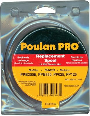 Poulan Pro string trimmer line .095 replacement spool