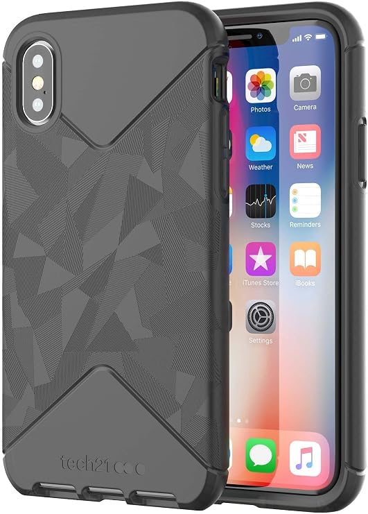 Tech21 Evo Tactical Case for iPhone X - Black
