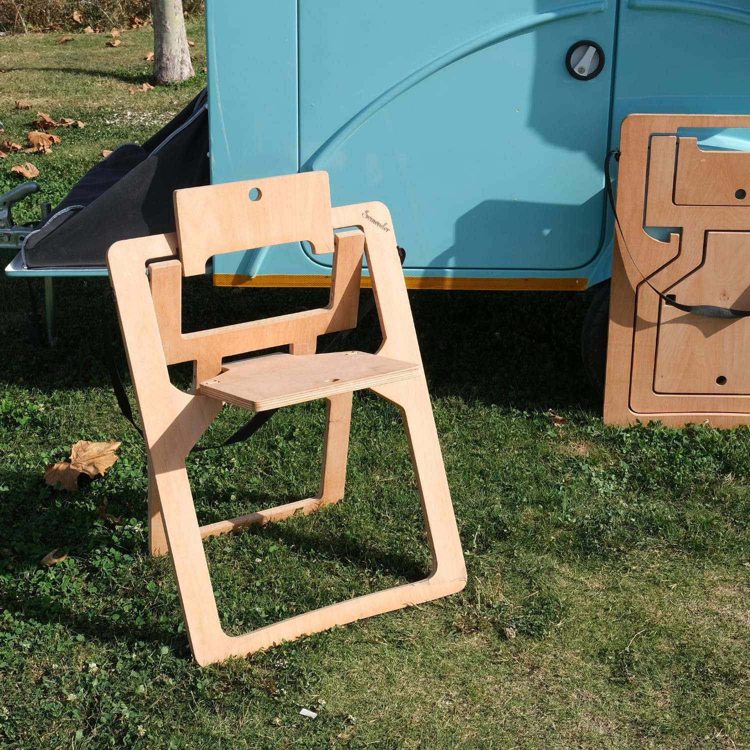 Salamander Wooden Foldable Chair