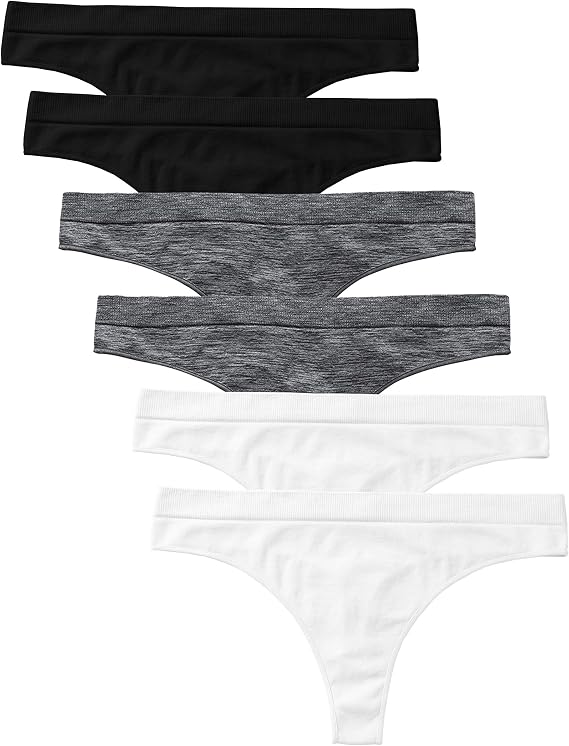 BUBBLELIME Seamless Sport Thong Women Low Rise Panties Underwear No Show