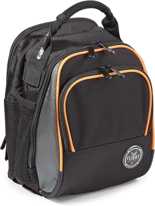 Flight Outfitters Lift Mini 2.0 Pilot Aviation Gear Bag | Padded Headset Storage, Tablet Compartment, Cable Slot, Reinforced Grab Handle, Mesh Pockets