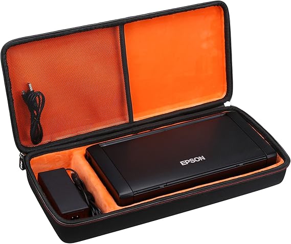 Mchoi Hard Portable Case Compatible with Epson Workforce WF-110  WF-100 Wireless Mobile Printer, Case Only