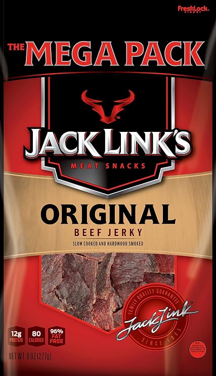Jack Links Jerky, Original, 8 Ounce