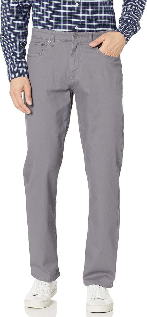 Amazon Essentials Men's 5-Pocket Stretch Twill Pants