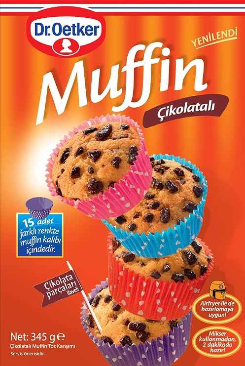 Dr. Oetker Muffin Çikolatalı 345 gr